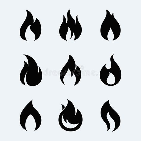 Fire icon vector set. Fire flames isolated from background. Fire black silhouett , #Sponsored, #flames, #isolated, #background, #set, #Fire #ad Fire Icon, Background Fire, Fire Vector, Fire Icons, Logo Youtube, Fire Flames, Beautiful Logos Design, Fire Designs, Beautiful Logos