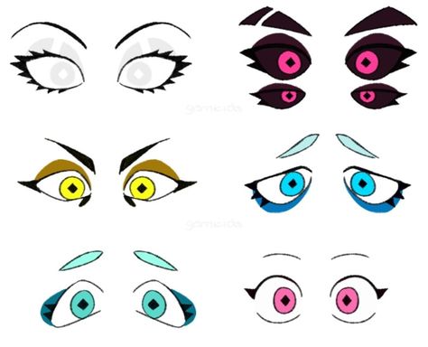 Steven Universe Gem Oc Base, Steven Universe Eyes Reference, Almond Eye Drawing, Steven Universe Eyes, Steven Universe Diamonds, Animation Character Concept, Blue Diamond Steven Universe, Character Features, Ocean Background