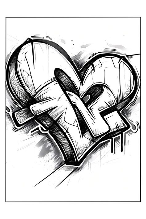 Cool Graffiti Letters, Graffiti Coloring Pages, Street Art Drawings, Bugs Bunny Drawing, Graffiti Coloring, Graffiti Collage, Easy Graffiti, Easy Graffiti Drawings, Graffiti Art Letters