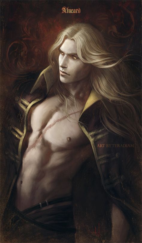 ArtStation - Alucard - Castlevania, Teresa Ramos (Teradiam) Alucard Cosplay, Castlevania Dracula, Castlevania Netflix, Alucard Castlevania, Castlevania Wallpaper, Castlevania Anime, Vampire Hunter D, Vampire Stories, Vampire Art