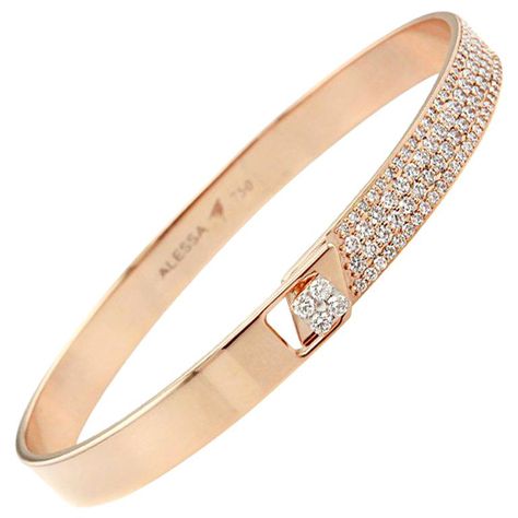 Modern Bangle, White Gold Diamond Bracelet, Classic Bangles, Diamond Bracelet Design, Rose Gold Bangle, Modern Bracelets, Mens Gold Bracelets, Bangles Jewelry Designs, Bracelets Gold Diamond