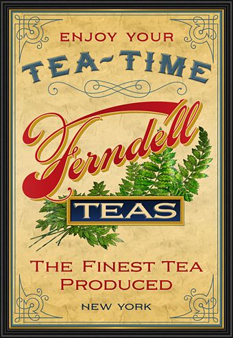 3 fonts packed with 36 decorative corners each, for a total of 108 unique corners perfect for adding flair to any design. Use just one design to create an eye-catching border, or layer them to create a design with true depth. Tea Advertising Design, Tea Ads, Tee Kunst, Vintage Tea Time, Tea Labels, Etiquette Vintage, Tea Quotes, Vintage Packaging, Pantry Labels