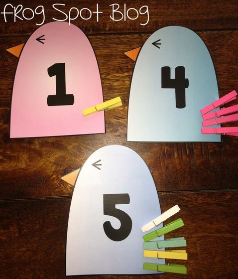 Birds Theme, Pin The Tail, Prek Math, Esl Activities, Crafts Preschool, Spring Preschool, Counting Cards, Numbers Preschool, Bird Crafts