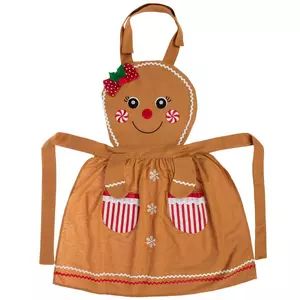 Aprons Diy, Gingerbread Apron, Embroidered Snowflakes, Gingerbread Party, Gingerbread Lady, Toddler Apron, Lace Apron, Christmas Attire, Holiday Aprons