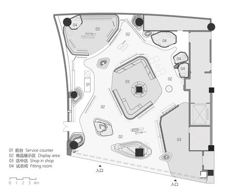 Museum Flooring, Store Plan, Plan Image, Store Layout, Floor Layout, Flagship Store, Retail Design, Retail Store, Floor Plan