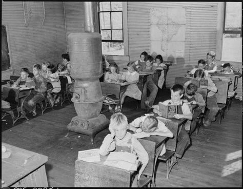 Every fall, children complain about returning to school. Little do they know how easy they have it. Things were tougher for our ancestors in the 1800s. Country School, Spring School, Old School House, School Daze, Old Churches, School House, Vintage School, School Pictures, The Old Days