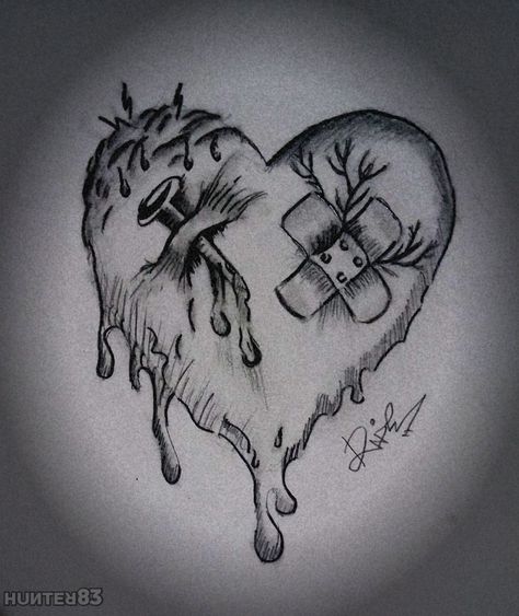 #drawing #simpledraw #heart #pencilonpaper#pencil #brokenhearts 051220 IB: https://pin.it/WdRf4ff Rotting Heart Drawing, Heart Break Drawings, Soul Drawing Sketch, Trust Issues Drawing, Venting Drawings, Creative Heart Drawing, Vent Book, Heart Drawings, Heart Project