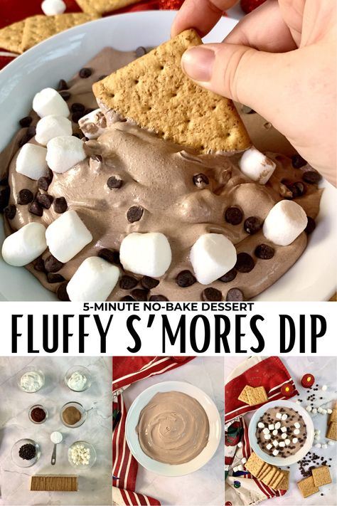 Bring the joy of a campfire right to your kitchen with this effortless S’mores Fluff Dip. Dive into the decadence of this no-bake dessert! Get ready to dip into the magic of easy, creamy S'mores heaven. #SmoreDip #DessertDelight #EasyRecipes #smores #nobakedessert #nobake Crockpot Smores Dip, Snores Dip, Fluff Dip, Baked Smores, Coffee Cake Cookies, Easy Smores, Smores Dip, Berry Oatmeal, Smores Dessert