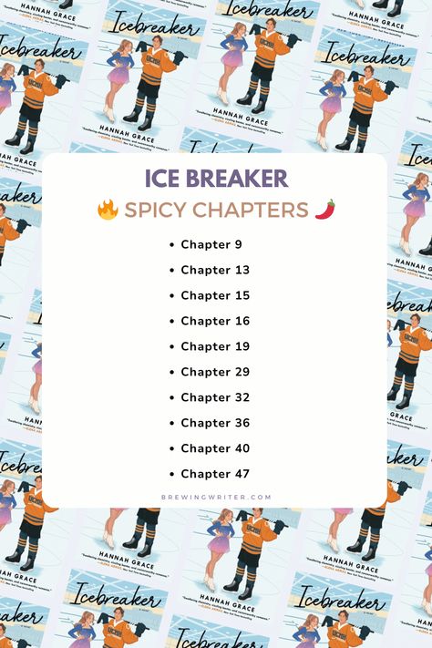 If you’re wondering “is Icebreaker spicy?” then the straight forward answer is YES. This hockey romance is extremely spicy. Find out the spicy chapters and more about the book now! Click To Read Ice Breaker, Fourth Wing Spicy Chapters List, Lola Icebreaker, Spicy Chapters In Icebreaker, The Score Spicy Chapters, Ice Breaker Spicy Chapters, Ice Breaker Pages Spicy, Behind The Net Spicy Chapters, Books That Look Innocent But Are Spicy