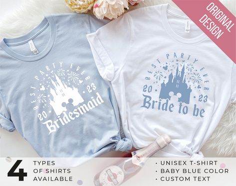 Disney Bachelorette Shirts, Disney Bachelorette Party Shirts, Disney Bridesmaids, Nashville Bachelorette Party Shirts, Disney Bachelorette Parties, Bride Squad Shirt, Disney Bachelorette, Disney Bride, Disneyland Shirts