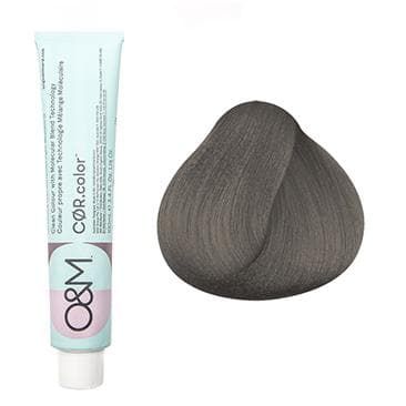 O&M-Cor-Color-6.11-Intense-Ash-Dark-Blonde Ash Dark Blonde, Ammonia Free Hair Color, Organic Hair Color, Grey Hair Coverage, Dark Ash Blonde, Light Ash Brown, Professional Hair Color, Dark Ash, Light Ash Blonde