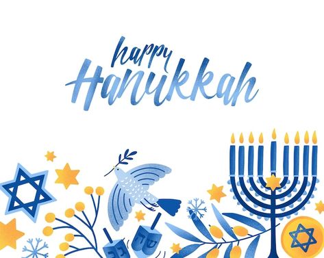 Hanukkah Greeting Cards, Postcard Layout, Hanukkah Greeting, Menorah Candles, Happy Halloween Banner, Greeting Card Template, Jewish Holiday, Halloween Banner, Holiday Background