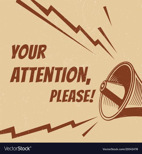 Attention Please Poster, Music Royalties, Announcement Poster, Edm Dance, Attention Please, Vector Poster, Music Events, Vector Online, Learning Graphic Design