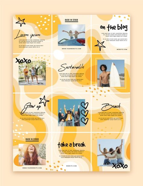 Instagram Feed Template Free Download, Ig Feed Template, Free Instagram Template, Instagram Puzzle Feed Template, Instagram Feed Template, Insta Templates, Insta Template, Instagram Grid Design, Instagram Puzzle Feed