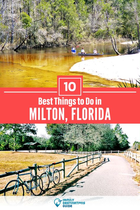 Want to see the most incredible things to do in Milton, FL? We’re FamilyDestinationsGuide, and we’re here to help: From unique activities to the coolest spots to check out, discover the BEST things to do in Milton, Florida - so you get memories that last a lifetime! #milton #miltonthingstodo #miltonactivities #miltonplacestogo Places To Visit In Florida, Milton Florida, Miami Trip, Florida Travel Guide, Travel Florida, Florida Adventures, Miami Travel, Hollywood Florida, Jupiter Florida