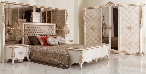 Turkish Bedroom Furniture Designs Turkish Bedroom Furniture Design, Turkish Bedroom Decor, Turkish Bedroom, Classical Bedroom, Beautiful Bedroom Furniture, Wall Fabric, Set Sofa, Luxury Bedding Set, Luxurious Bedroom