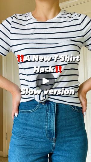 1.1M views · 13K reactions | As highly requested for a slower version of this new tshirt hack ‼️ 1. Fold the bottom twice or as needed, depending on the length 2. Twist 3. Make a knot from the bottom up . . . . . #tshirthack #tipsandtricks #diyfashion #fashionhacks #tshirtstyle #easyhacks #stylingtips #fashiontipsandtricks #njblogger #tshirttutorial #tshirttuck #tshirttie #waystowear | Natalia| Fashion Tips | jodokcello · Original audio Tshirt Side Knot Diy, How Tie Tshirt Knot, Twist Knot Shirt Diy, Tshirt Tie Hack, Knotting A Tshirt, How To Knot A Tee Shirt Step By Step, Tshirt Knot Hack, Tie Tshirt Knot, Tshirt Hacks Too Big