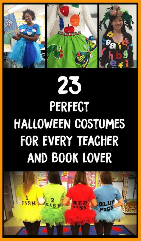 Bookweek Costumes For Teachers, Teacher Book Character Costumes, Easy Book Character Costumes, Story Book Costumes, Kids Book Character Costumes, Storybook Character Costumes, School Halloween Costumes, Book Characters Dress Up, Book Character Costumes For Kids