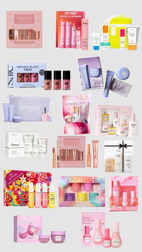 Sephora Gift Sets, Sephora Birthday Gift, Girly Christmas Gifts, Makeup Beauty Room, Makeup Collection Goals, Sephora Gift, Preppy Gifts, Makeup List, Sephora Skin Care