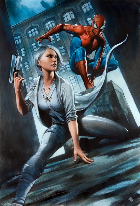 Modern Gods, Adi Granov, Silver Sable, Spiderman Ps4, Comics Anime, Cosplay Armor, Arte Dc Comics, Amazing Friends, Marvel Wallpaper