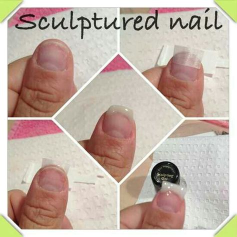 Some NAILTECHS opt to use a fiberglass mesh for SCULPTURED NAIL application instead of the nail form method. Nail techs can overlay either acrylic or gel(colored acrylic or gel aswell)...this method is typically used on severely bitten nails. The finished product is outstandingly beautiful... Bitten Nails, Fiberglass Nails, Nail Tutorial Videos, Sculptured Nails, Nail Biting, Nail Forms, Nails Gel, Nail Bar, Nail Tutorials