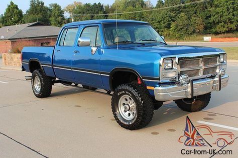 1985 DODGE W350 CREW CAB SHORT BED 4X4 1993 5.9 CUMMINS DRIVETRAIN SHOW TRUCK 1st Gen Cummins, Dodge Coronet Super Bee, 1968 Dodge Charger, Cummins Trucks, Ram Cummins, Dodge Power Wagon, Dodge Trucks Ram, Cummins Diesel, Show Trucks