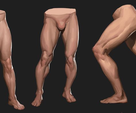 Leg Muscles Anatomy, Leg Drawing, Tb Choi, Process Drawing, Leg Reference, Leg Anatomy, 남성 근육, Drawing Legs, Painting Video