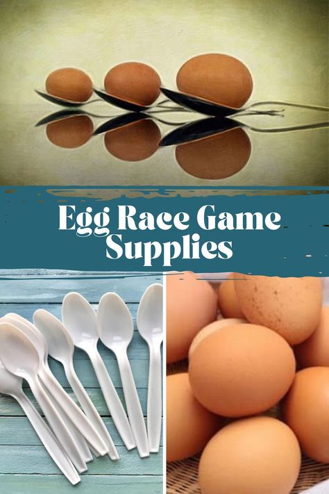 DIY Egg Race Game With a Twist - Fun Party Pop Spoon Relay Race, Egg And Spoon Race Ideas, Fun Relay Games For Adults, Egg Relay Race, Relay Race Games For Adults, Egg Toss Game, Egg Spoon Race, Egg Race, Relay Race Games