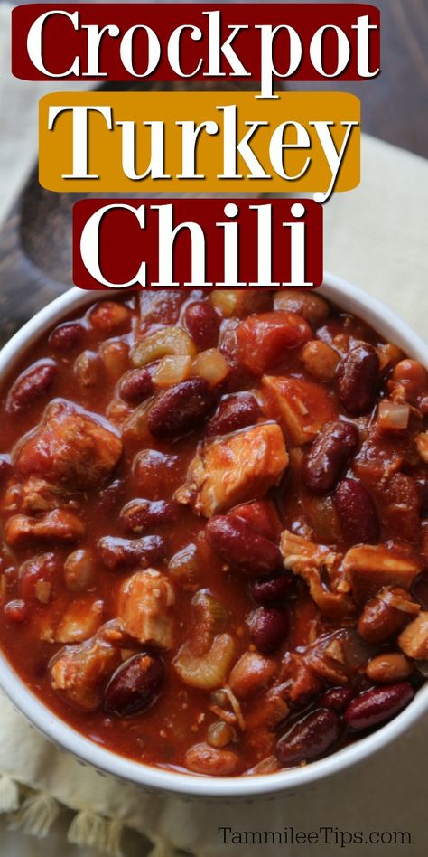 Best Chili Recipe Crockpot, Crockpot Turkey Chili Recipe, Crockpot Turkey Chili, Leftover Turkey Chili, Turkey Chili Recipe Crockpot, Shopping Healthy, Chili Crockpot, Turkey Chili Crockpot, Turkey Chili Healthy