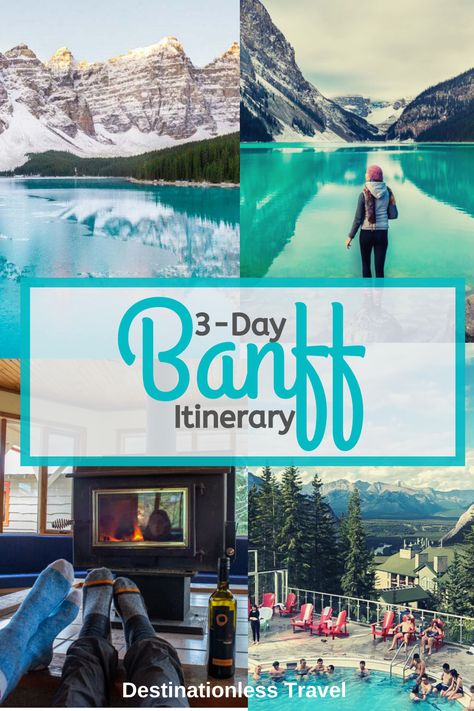 If you're going to Banff, Alberta for only a couple of days, then this blog is perfect for you! It is a step by step guide to planning 1, 2, or 3 days in Banff and Banff National Park. From the best things to do in Banff to where to eat and stay, this complete Banff itinerary will have you covered for your Banff trip! It covers the absolute best activities and attractions in Banff so you don't miss out - even if you're short on time! This Banff itinerary is all you need for your Banff holiday! Things To Do Near Banff, Glacier To Banff Road Trip, 3 Days In Banff, Banff Travel Tips, Things To Do In Banff In October, Banff Itinerary October, Banff Travel Guide, Banff In October, Banff Itinerary September