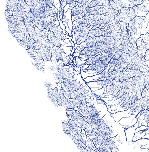 Map of every river in US River Map, Architecture Mapping, Map Design, Software Engineer, Art Culture, Data Visualization, The Map, Exhibition Design, Map Art