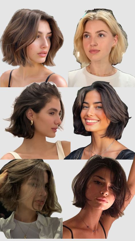 Hair Cutting Videos, Hair Inspiration Short, Hairstyles For Layered Hair, 짧은 머리, Short Hair Haircuts, Shoulder Length Hair, Short Bob Hairstyles, 가을 패션, Bob Hairstyle