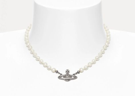 Wishlist - Vivienne Westwood Mini Bas Relief Pearl Choker £155 in silver Vivienne Westwood Mini Bas Relief, Bas Relief, Pearl Choker, Vivienne Westwood, Choker, Silver