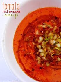 Easy affordable raw food recipes, raw meal plans, menus, vegan recipes, and lifestyle tips. Tomato Red Pepper Soup, Raw Meal, Recipe Tomato, Red Pepper Soup, Pepper Soup, Raw Diet, Raw Food Diet, Vegan Soups, Stuffed Pepper Soup