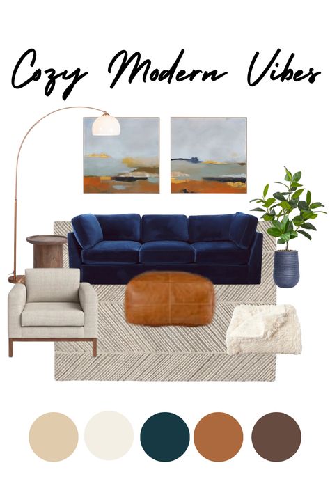 Something about this deep blue velvet couch is so inviting! #saltandlighthomestaging #cozymodernvibes #velvetcouch #modernlivingroom Navy Couch Living Room, Blue Couch Decor, Modern Living Room Blue, Happy Cappy, Navy Sofa Living Room, Blue Velvet Sofa Living Room, Velvet Couch Living Room, Living Room Design Blue, Modern Blue Sofa