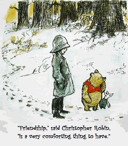 Friendship Christopher Robin Nursery, Christopher Robin Cartoon, Pooh Wisdom, Ernest Shepard, Winnie The Pooh And Tigger, Disney Christopher Robin, Aa Milne, Pooh And Tigger, Kalle Anka