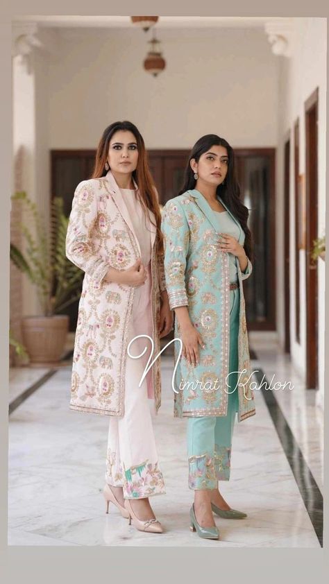 Cot Sets Dress For Women, Indowestern Coord Set, Coord Sets For Women Indian, Indowestern Outfits Wedding Women, Latest Dress Design, Womens Trendy Dresses, Pakistani Fashion Party Wear, Designer Party Wear Dresses, Designer Dresses Casual