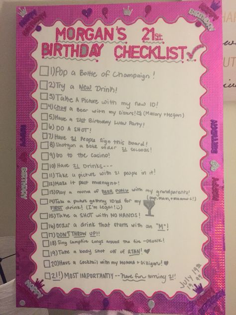 21 Birthday List Things To Do, 21 Birthday To Do List, 21st Birthday Checklist Ideas, 21 Before 21 List, 21 Birthday Trip Ideas, Lowkey 21st Birthday Ideas, 21st Birthday Bucket List, 21st Checklist, 21st Birthday Wishlist