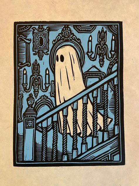 Home | Brian Reedy Relief Printmaking, Linocut Printmaking, Lino Art, Lokta Paper, Haunted Halloween, Relief Printing, Linocut Art, Printmaking Art, Arte Inspo