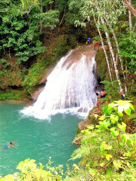 Dunn's River Falls, Jamaica Dunns River Falls Jamaica, Dunns River Falls, River Falls, Jamaica, Travel