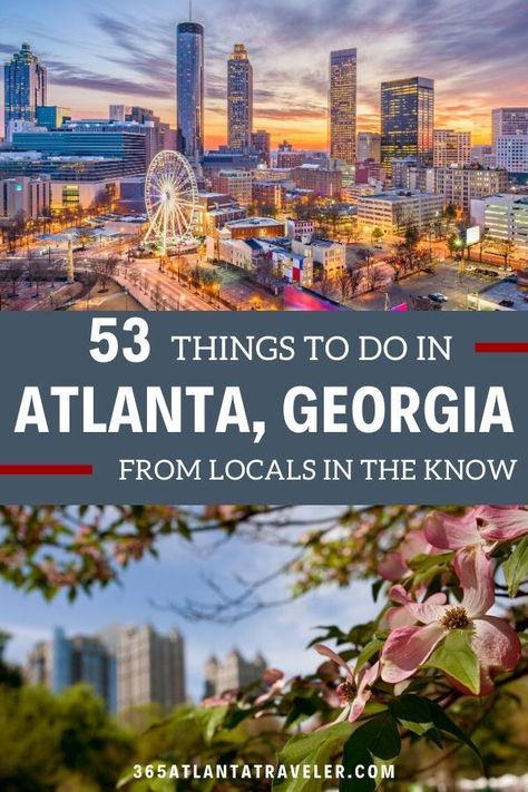 Atlanta Itinerary, Atlanta Activities, Atlanta Travel Guide, Atlanta Vacation, Atlanta Trip, Family Fun Ideas, Atlanta Museums, Georgia Travel Guide, Things To Do In Atlanta