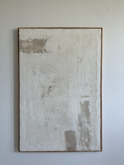 Abstract Artwork by Artist Chantal Custeau Structured Painting Canvas, Structured Wall Art, Diy Artwork For Living Room, Contemporary Art Painting Abstract, Unique Wall Art Ideas, Structure Painting, Abstract Texture Painting, Beige Abstract Painting, Wabi Sabi Painting