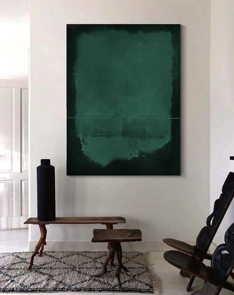 This Wall Decor item by Getwallartgallery has 63 favorites from Etsy shoppers. Ships from Hong Kong. Listed on May 11, 2023 Black And Green Painting, Black And Green Decor, Art Black Canvas, Canvas Art Black, Black Canvas Art, Dark Green Walls, Black Wall Decor, Green Painting, Wabi Sabi Wall