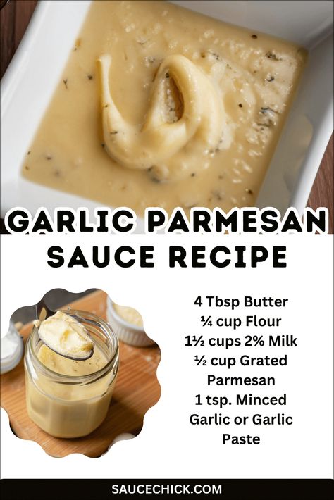 Zesty Parmesan Garlic Sauce: Flavorful Elegance" Diy Garlic Parmesan Wing Sauce, Garlic Parm Sauce, Parmesan Garlic Sauce, Meatballs Sauce Recipe, Parmesan Sauce Recipe, Parmesan Wing Sauce, Meat Bbq, Garlic Sauce Recipe, Garlic Parmesan Sauce