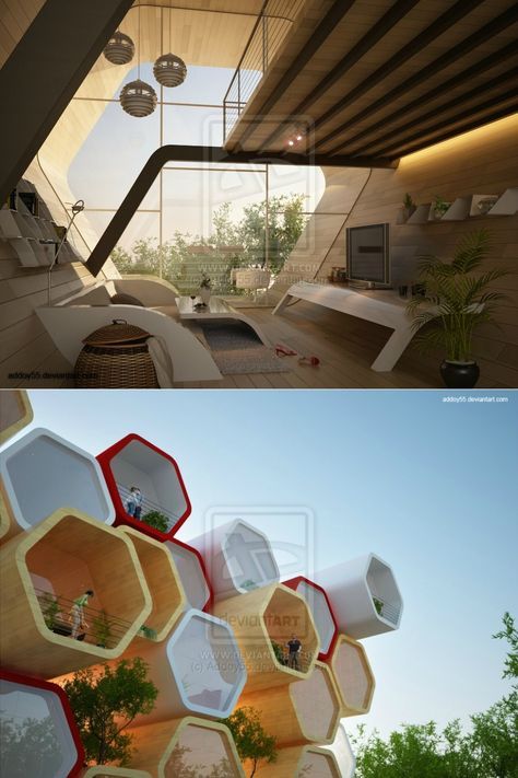 Interesting Room Concept, future house, modern architecture, futuristic building Architecture Futuristic, Reka Bentuk Dalaman, Architecture Cool, Room Concept, Futuristic Building, مركز ثقافي, House Modern, Building Architecture, Hus Inspiration