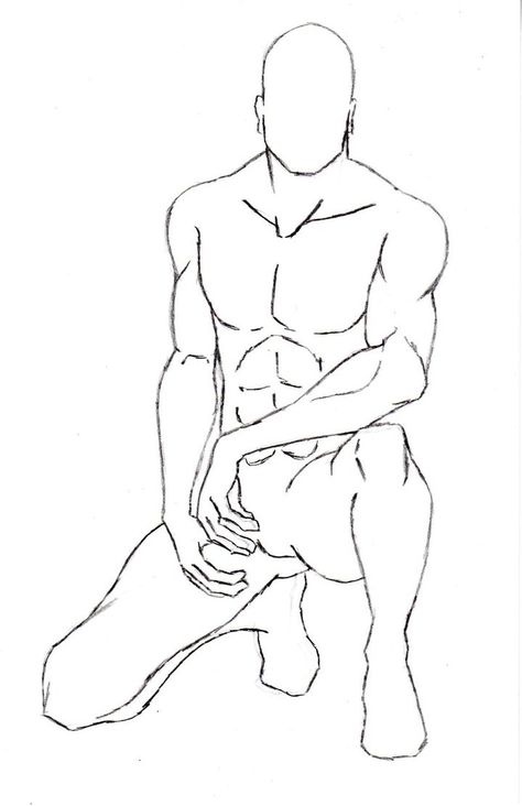 Male Character Pose 9 by One-With-No-Color on deviantART Drawing Poses Male, Male Figure Drawing, Character Design Cartoon, Sketch Poses, Body Sketches, Human Figure Drawing, Body Reference Drawing, Figure Sketching, Anatomy Drawing