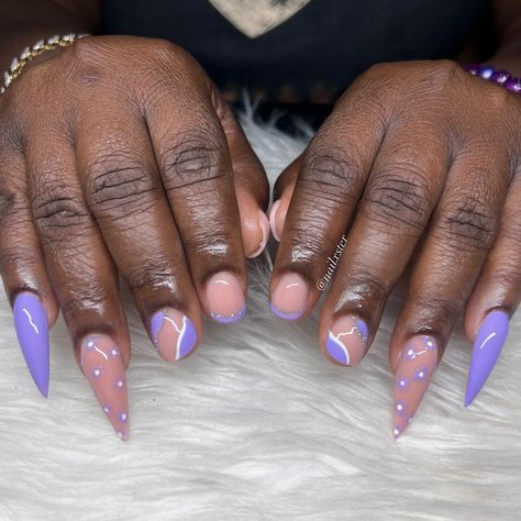 lilac dreams 💜🪻 @dynamicnailsupply #flawlessnude acrylic powder @beetlesgelpolish @kupainc topcoat October : all Halloween themed sets 15% off sale ends oct 31 #nailtech #naturephotography #lilac #lavender #purple #nails #nailxster #naildesign #gwinnett #gwinnetthair #gwinnettnails #explore #explorepage #exploremore #exploreeverything #nailsnailsnails #naildesigns Lilac Nails Acrylic, Lavender Purple Nails, Lilac Nails, Lilac Lavender, Acrylic Powder, Lavender Purple, Oct 31, Purple Nails, Nail Tech