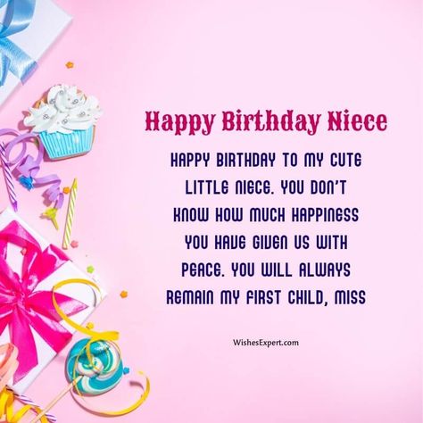 Happy Birthday Wishes for Niece To My Niece Quotes, My Niece Quotes, Happy Birthday Wishes For Niece, Happy Birthday To Niece, Uncle Birthday Quotes, Birthday Wishes For Niece, Birthday Wishes For Uncle, Niece Birthday Wishes, Birthday Niece