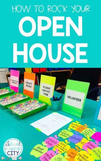 Tips for Open House (Meet the Teacher) First Grade Open House Ideas, Prek Open House Ideas, Kindergarten Open House Ideas, Preschool Open House Ideas, Open House Table, Meet And Greet Ideas, Kindergarten Open House, Open House Ideas For Teachers, Open House Ideas