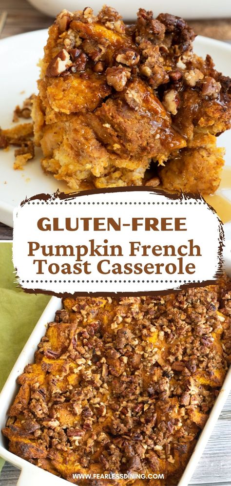 Fall Tart, Gluten Free French Toast Casserole, Cinnamon French Toast Casserole, Apple Cinnamon French Toast, Gluten Free Brunch Recipes, Appetizer Christmas, Gluten Free French Toast, Brunch Casserole Recipes, Gluten Free Crock Pot Recipes